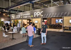 PPC was andermaal prominent aanwezig. De Plinten & Profielen Centrale is leverancier voor parketteurs en vloerspecialisten. 